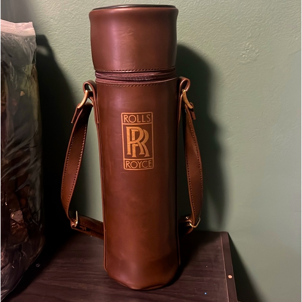 ROLLS ROYCE Stanley Aladdin Thermos and Carrying Case